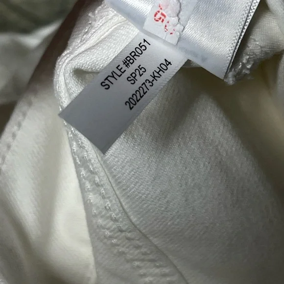 J. Crew white wide leg crop jeans with raw hem 2025 - Picture 12 of 12